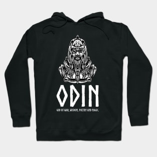 Norse Mythology Odin God Of War, Wisdom, Poetry And Magic Hoodie